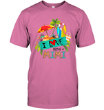 8519 I Love Being A Mimi - Beach Lover Shirt