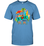 8519 I Love Being A Mimi - Beach Lover Shirt